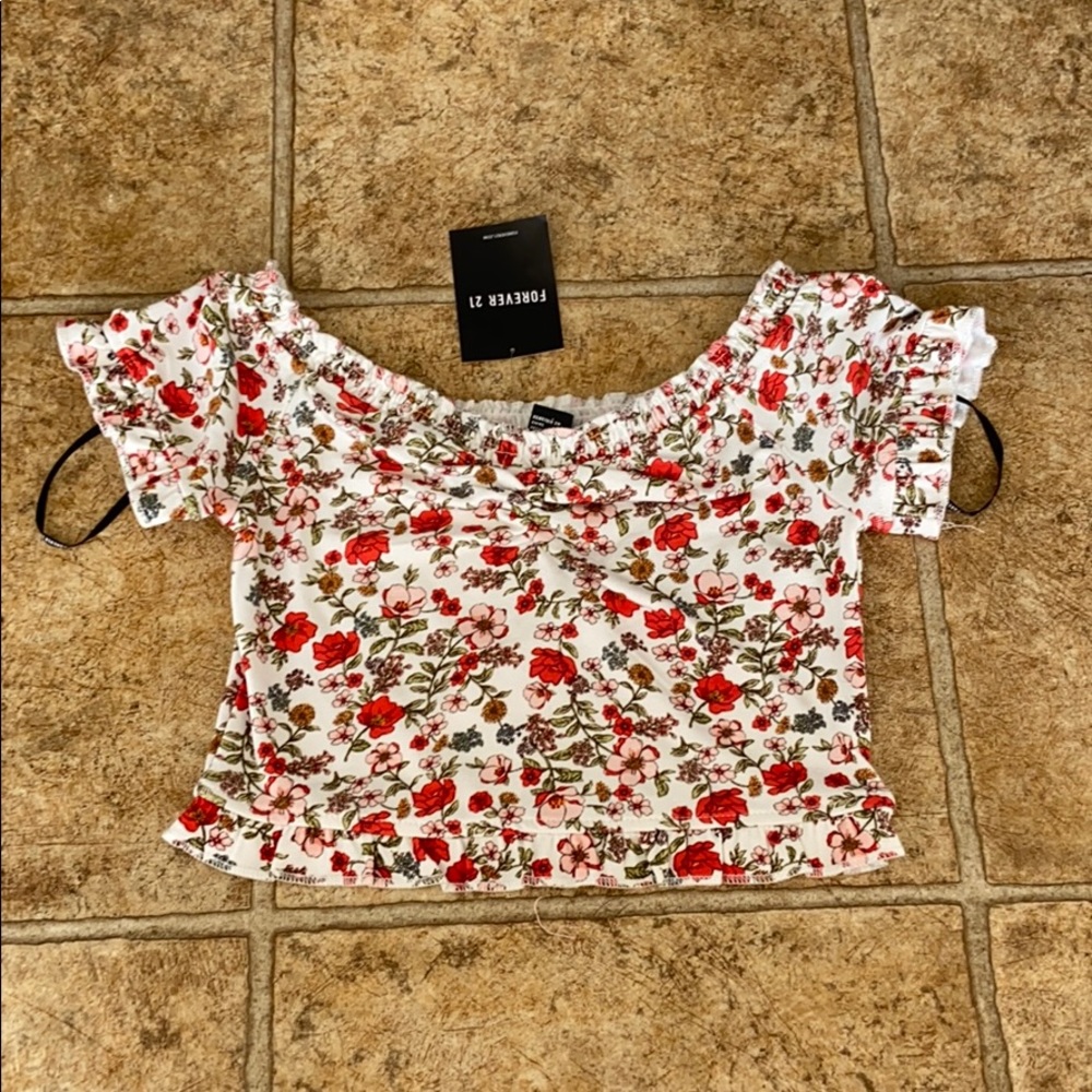NWT Forever 21 Off Shoulder Top